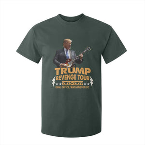 Trump Tour 47th President T Shirt For Kid Revenge Tour 2025 Washington DC TS02 Dark Forest Green Print Your Wear