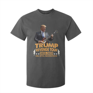 Trump Tour 47th President T Shirt For Kid Revenge Tour 2025 Washington DC TS02 Dark Heather Print Your Wear