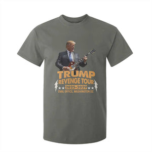 Trump Tour 47th President T Shirt For Kid Revenge Tour 2025 Washington DC TS02 Military Green Print Your Wear