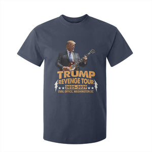 Trump Tour 47th President T Shirt For Kid Revenge Tour 2025 Washington DC TS02 Navy Print Your Wear