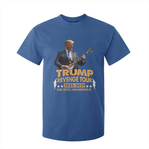 Trump Tour 47th President T Shirt For Kid Revenge Tour 2025 Washington DC TS02 Royal Blue Print Your Wear