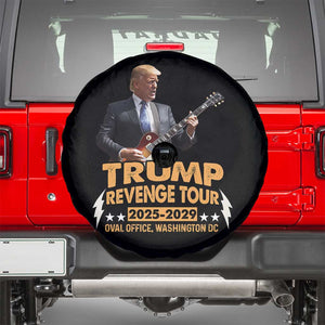 Trump Tour 47th President Spare Tire Cover Revenge Tour 2025 Washington DC TS02 Black Print Your Wear