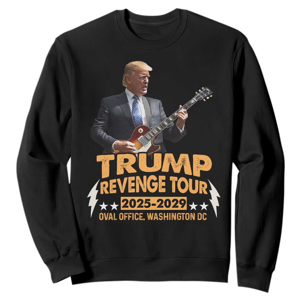 Trump Tour 47th President Sweatshirt Revenge Tour 2025 Washington DC TS02 Black Print Your Wear