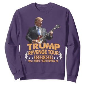 Trump Tour 47th President Sweatshirt Revenge Tour 2025 Washington DC TS02 Purple Print Your Wear