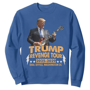 Trump Tour 47th President Sweatshirt Revenge Tour 2025 Washington DC TS02 Royal Blue Print Your Wear