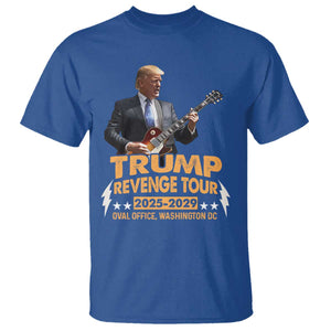 Trump Tour 47th President T Shirt Revenge Tour 2025 Washington DC TS02 Royal Blue Print Your Wear