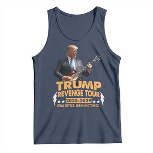 Trump Tour 47th President Tank Top Revenge Tour 2025 Washington DC TS02 Navy Print Your Wear