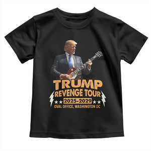 Trump Tour 47th President Toddler T Shirt Revenge Tour 2025 Washington DC TS02 Black Print Your Wear