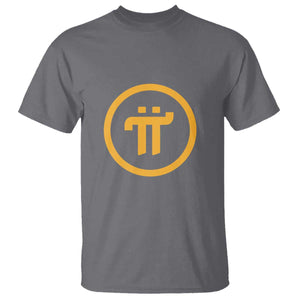 Pi Cryptocurrency T Shirt Crypto Coins Network TS02 Charcoal Print Your Wear