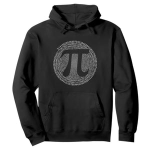 Funny Number Pi Hoodie Pi 3.14 Pi Number Symbol Math Science Gift TS02 Black Print Your Wear