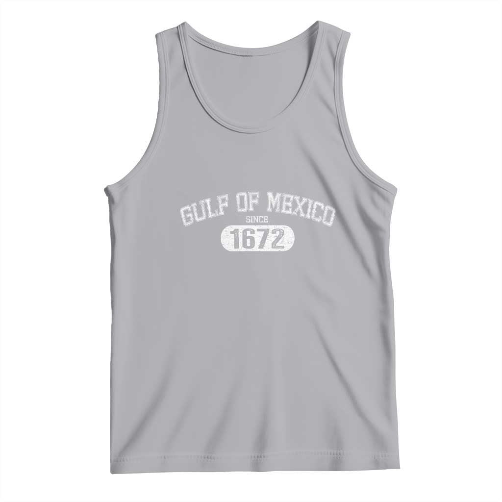 Gulf of Mexico Since 1672 Tank Top Golfo de Mexico Classic TS02 Athletic Heather Print Your Wear