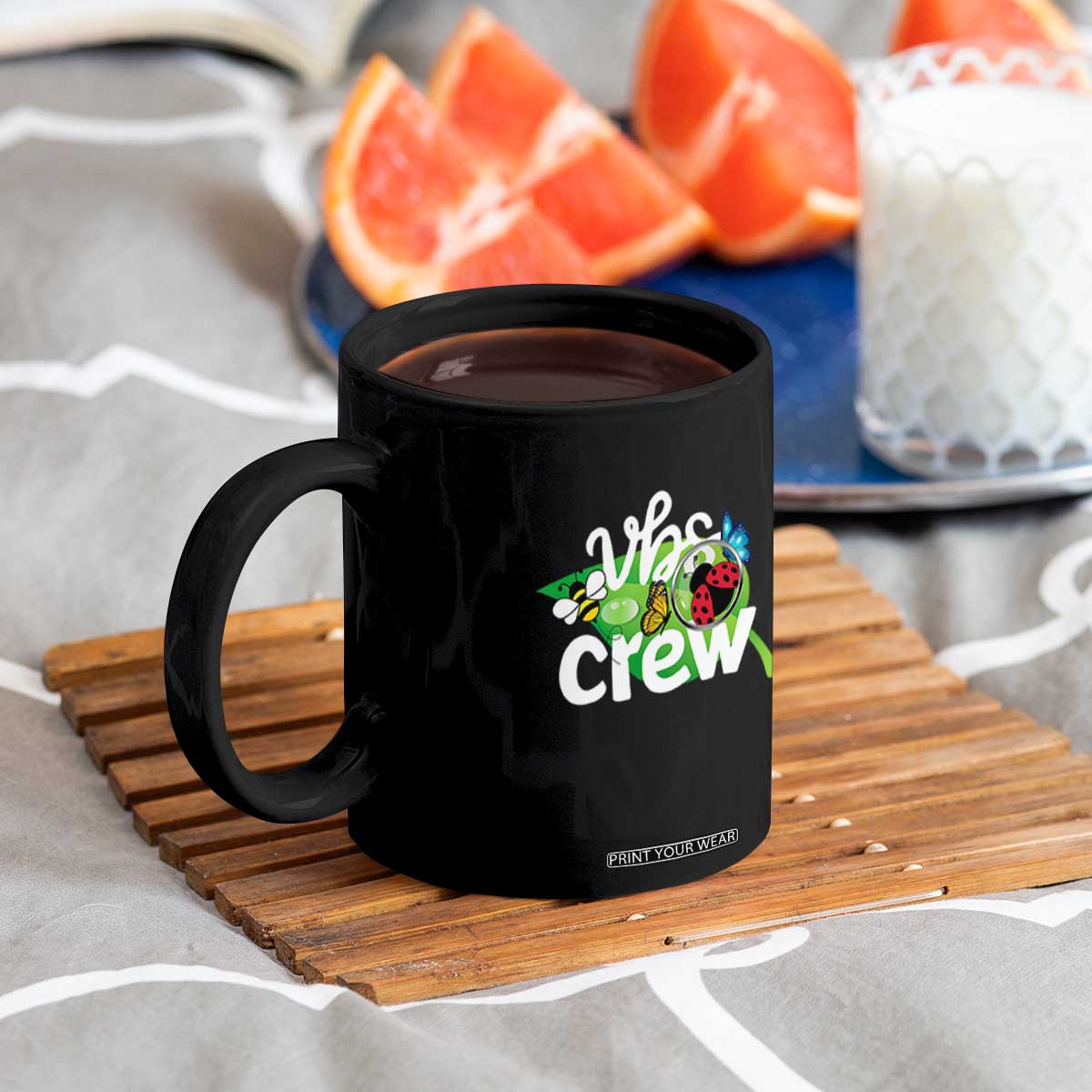 VBS Crew 2025 Coffee Mug Magnified Smallest Insects Adventure Vacation Bible School Squad TS02 Print Your Wear