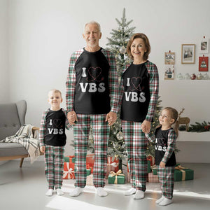 I Love VBS 2025 Plaid Pajama Set Vacation Bible School Ladybug VBS Team TS02 Christmas Plaid Print Your Wear