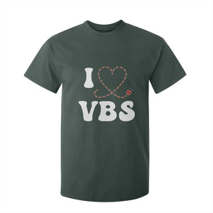 I Love VBS 2025 T Shirt For Kid Vacation Bible School Ladybug VBS Team TS02 Dark Forest Green Print Your Wear