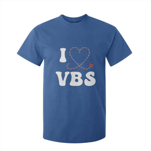 I Love VBS 2025 T Shirt For Kid Vacation Bible School Ladybug VBS Team TS02 Royal Blue Print Your Wear