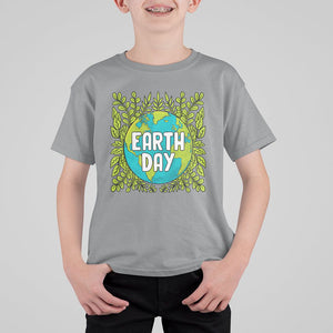 Earth Day T Shirt For Kid Celebrate Earth Day Go Green Go Planet Plant More Trees TS02 Sport Gray Printyourwear