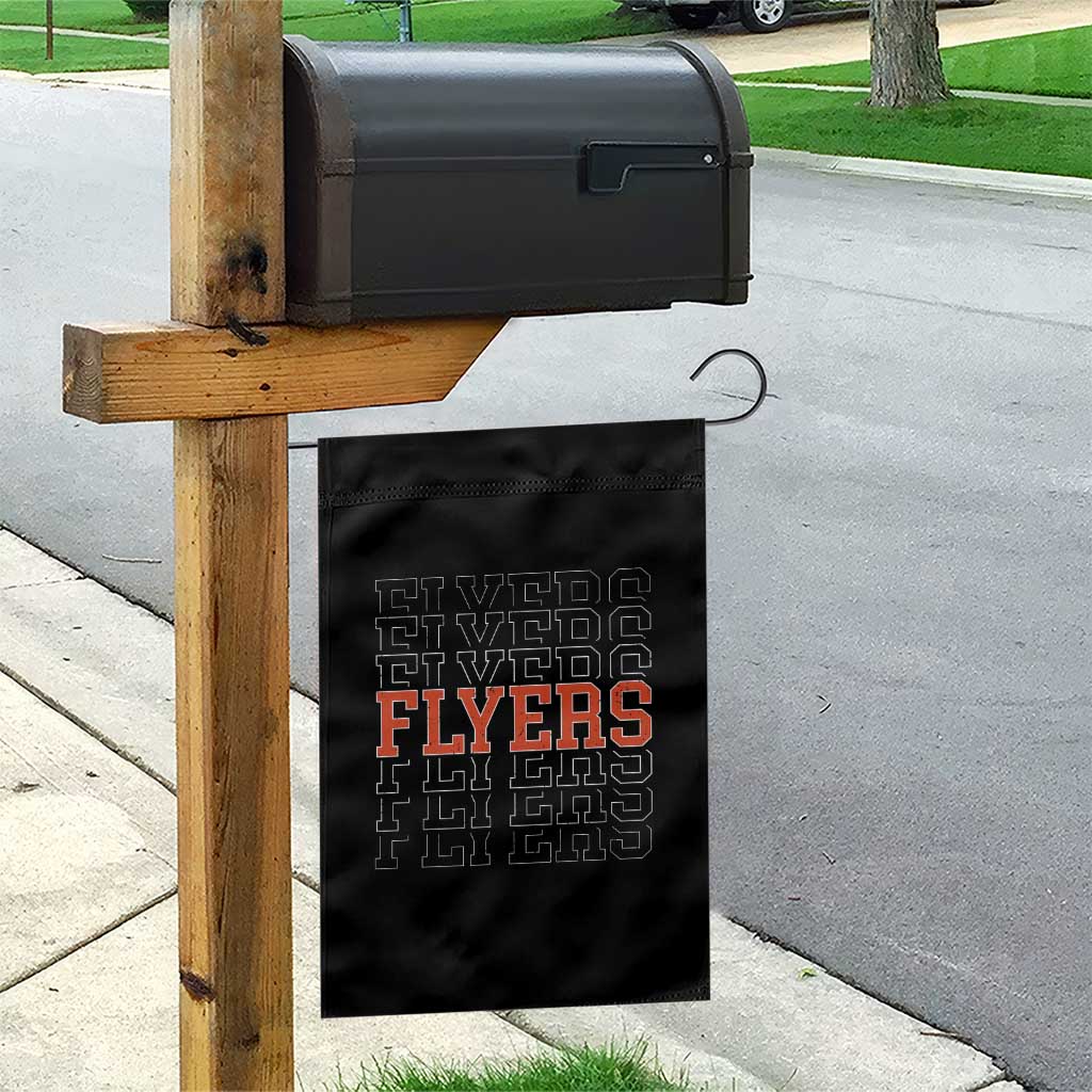 Retro Flyers Name Script Style Garden Flag Vintage Distressed Graphic Sports Fan Pride TS02 Print Your Wear