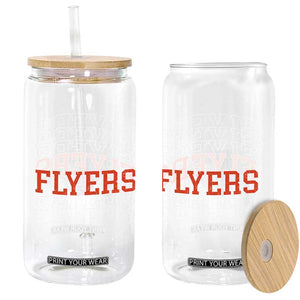 Retro Flyers Name Script Style Glass Can Vintage Distressed Graphic Sports Fan Pride TS02 Print Your Wear