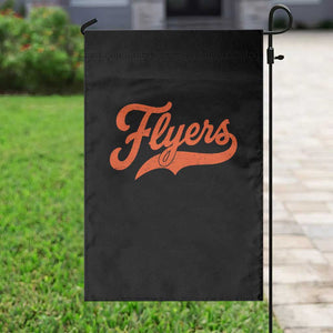 Vintage Flyers Name Script Style Garden Flag Retro Distressed Tailgate Spirit Sports Fan TS02 Print Your Wear