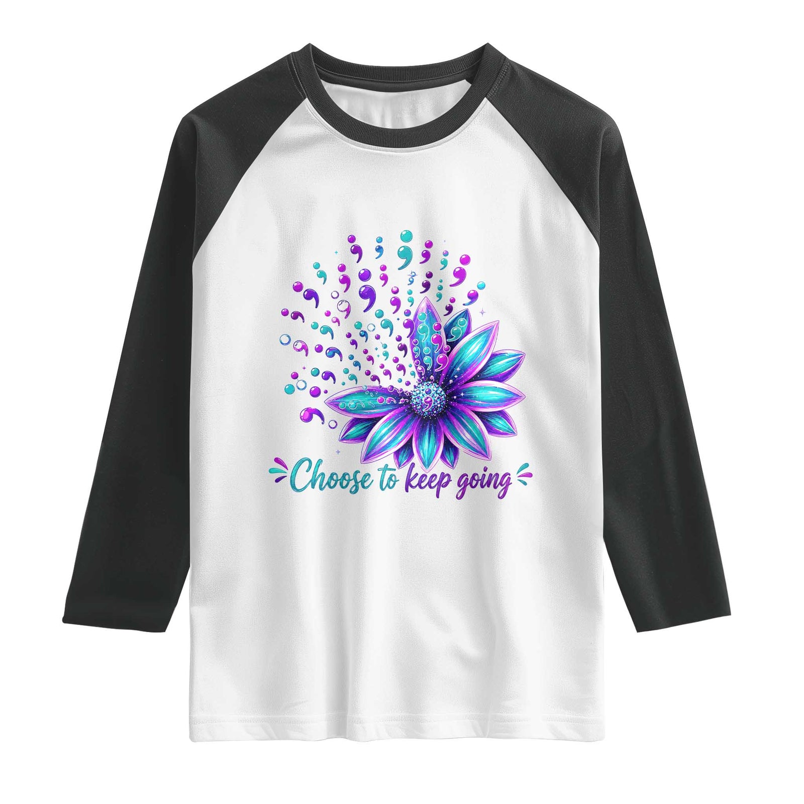 I Have Time To Listen Your Life Matters Raglan Shirt Suicide Prevention Mental Health Ribbon