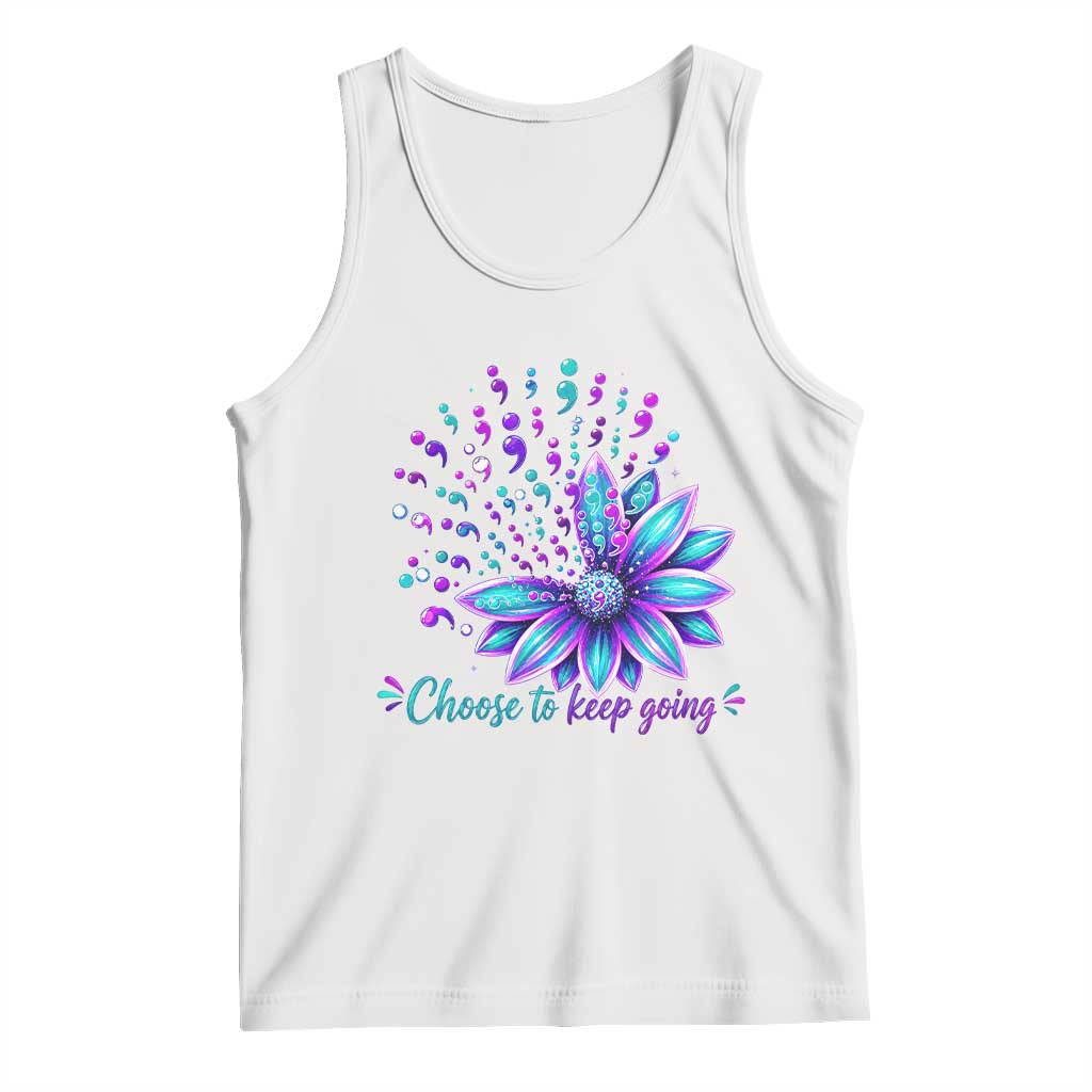 I Have Time To Listen Your Life Matters Tank Top Suicide Prevention Mental Health Ribbon