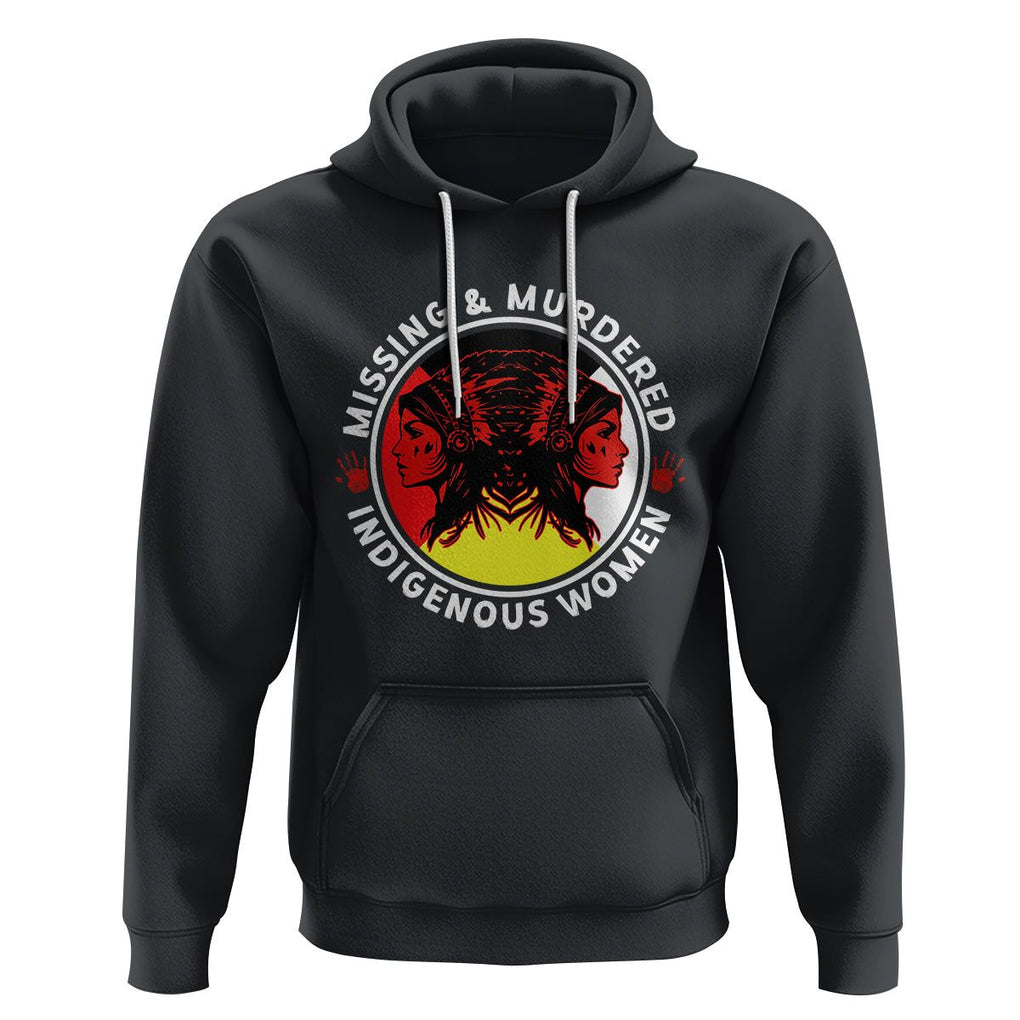 Indigenous Women Hoodie MMIW Awareness Missing & Murdered TS02 Black Printyourwear