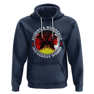 Indigenous Women Hoodie MMIW Awareness Missing & Murdered TS02 Navy Printyourwear