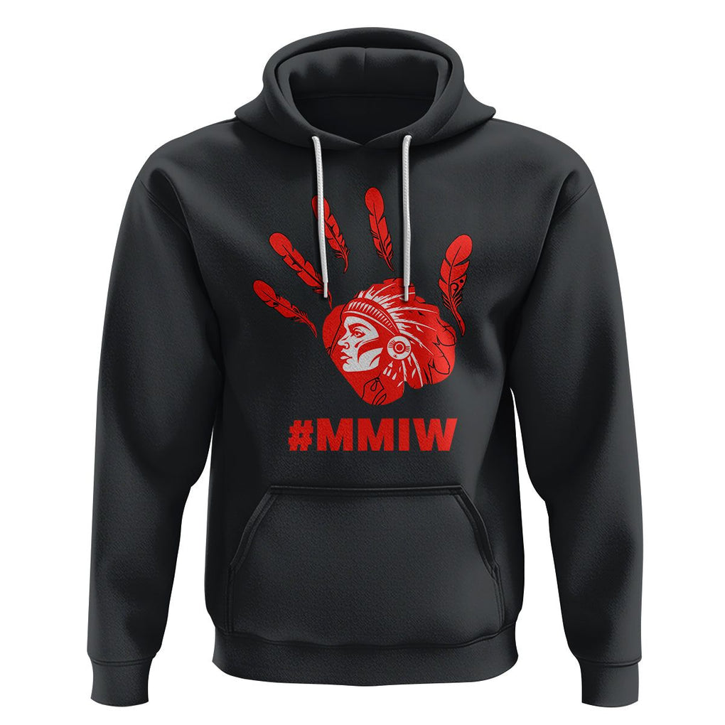 Indigenous Women Stolen Sisters Hoodie MMIW Awareness Missing & Murdered TS02 Black Printyourwear