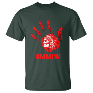 Indigenous Women Stolen Sisters T Shirt MMIW Awareness Missing & Murdered TS02 Dark Forest Green Printyourwear