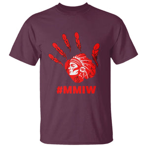 Indigenous Women Stolen Sisters T Shirt MMIW Awareness Missing & Murdered TS02 Maroon Printyourwear