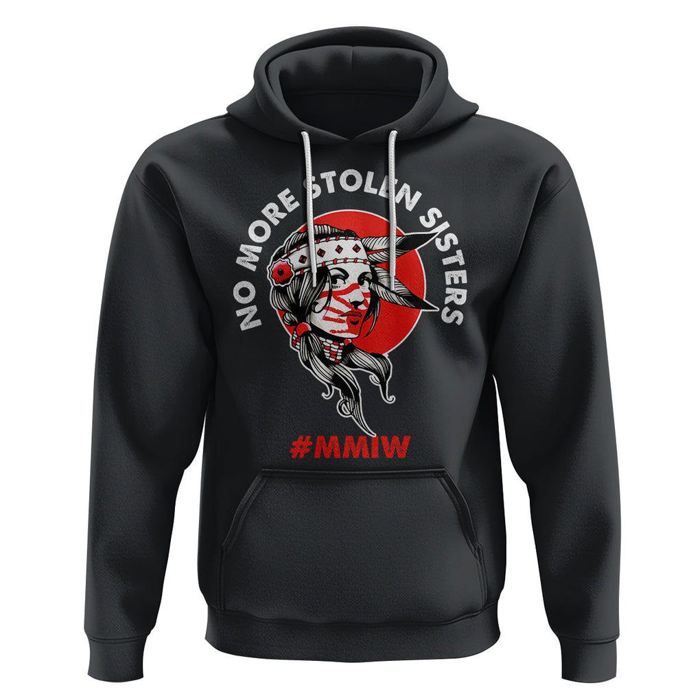 Indigenous Women MMIW Awareness Hoodie No More Stolen Sisters TS02 Black Printyourwear