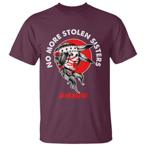 Indigenous Women MMIW Awareness T Shirt No More Stolen Sisters TS02 Maroon Printyourwear