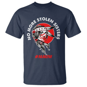 Indigenous Women MMIW Awareness T Shirt No More Stolen Sisters TS02 Navy Printyourwear