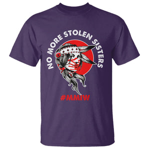 Indigenous Women MMIW Awareness T Shirt No More Stolen Sisters TS02 Purple Printyourwear