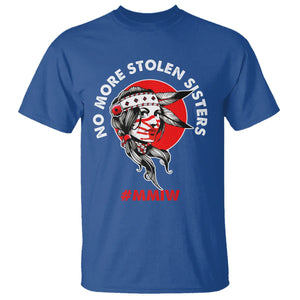 Indigenous Women MMIW Awareness T Shirt No More Stolen Sisters TS02 Royal Blue Printyourwear