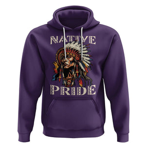 Native American Hoodie Native Pride Indigenous American Indians TS02 Purple Printyourwear