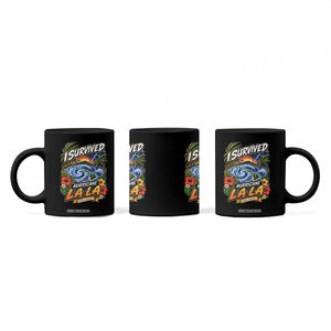I Survived Hurricane Lala August 2026 Coffee Mug Hawaiian Islands Tropical Storm Survivor Vintage