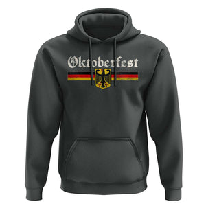 Vintage Oktoberfest Hoodie Octoberfest German Drinking Festival TS02 Dark Heather Print Your Wear
