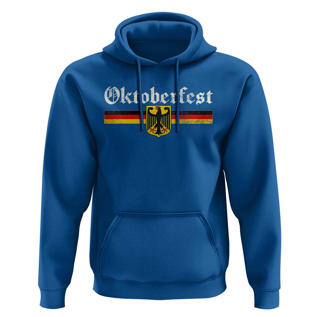 Vintage Oktoberfest Hoodie Octoberfest German Drinking Festival TS02 Royal Blue Print Your Wear