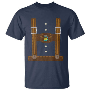 Oktoberfest Lederhosen Costume T Shirt German Beer Festival TS02 Navy Print Your Wear