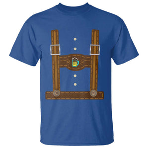 Oktoberfest Lederhosen Costume T Shirt German Beer Festival TS02 Royal Blue Print Your Wear