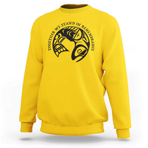 Orange Unity Day Sweatshirt Together We Stand In Remembrance Native American Every Child TS02 Daisy Print Your Wear