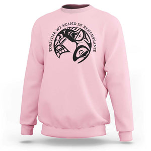 Orange Unity Day Sweatshirt Together We Stand In Remembrance Native American Every Child TS02 Light Pink Print Your Wear