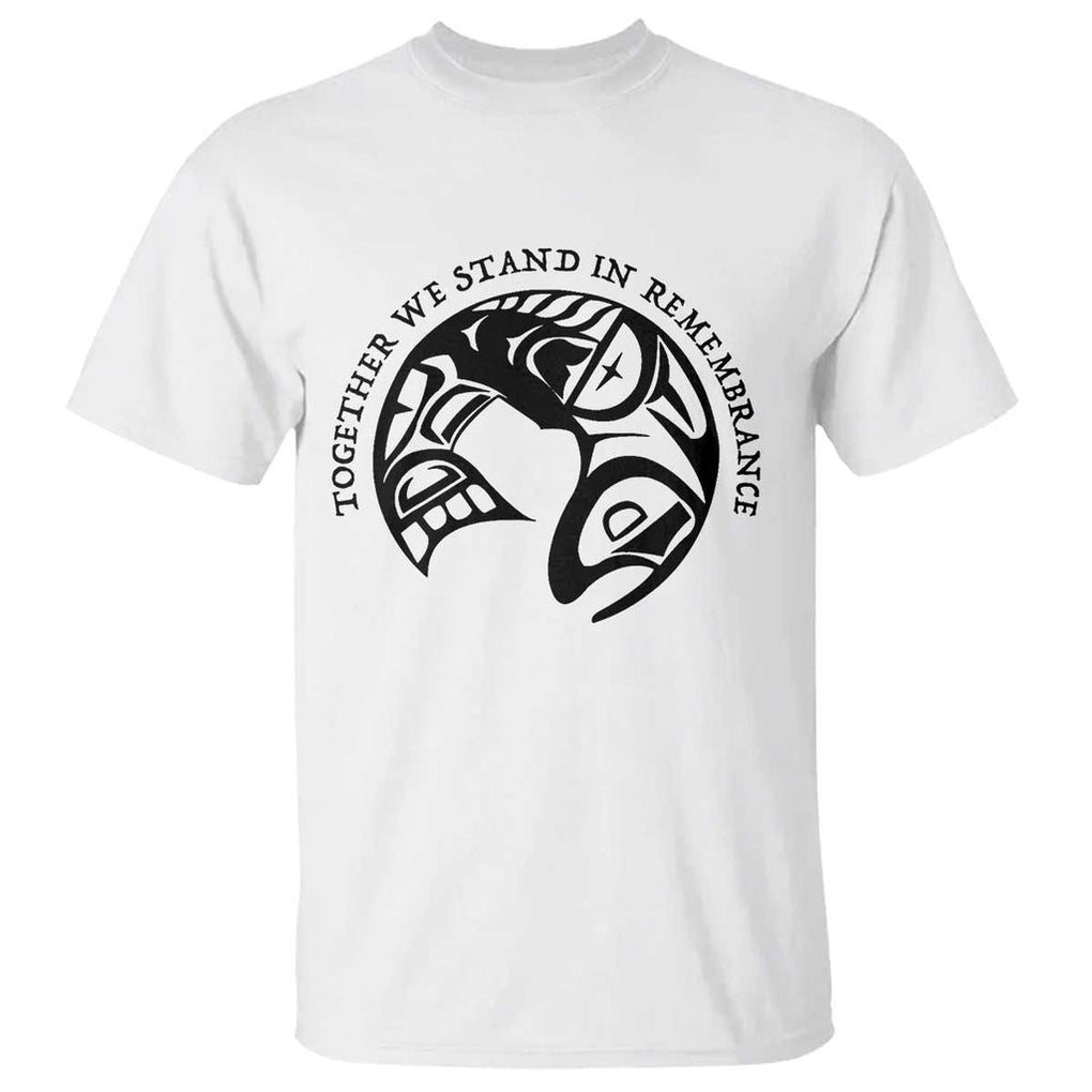 Orange Unity Day T Shirt Together We Stand In Remembrance Native American Every Child TS02 White Print Your Wear