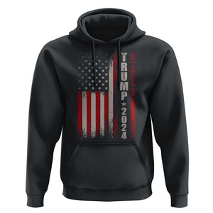 Donald Trump 2024 Hoodie Take America Back Patriotic American Flag TS02 Black Print Your Wear