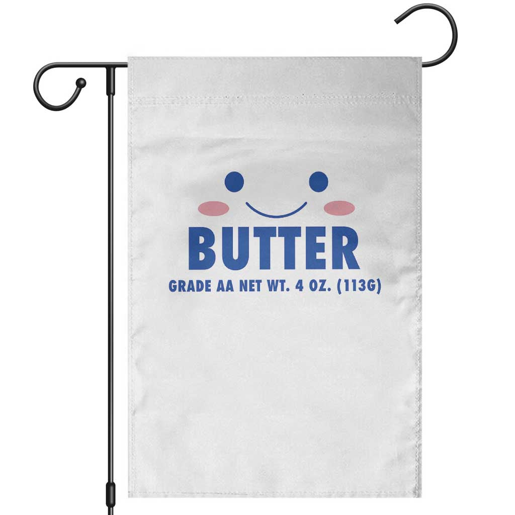 Kawaii Butter Stick Grade AA Cute Halloween Costume Garden Flag Funny Baking Lovers Foodie Humor