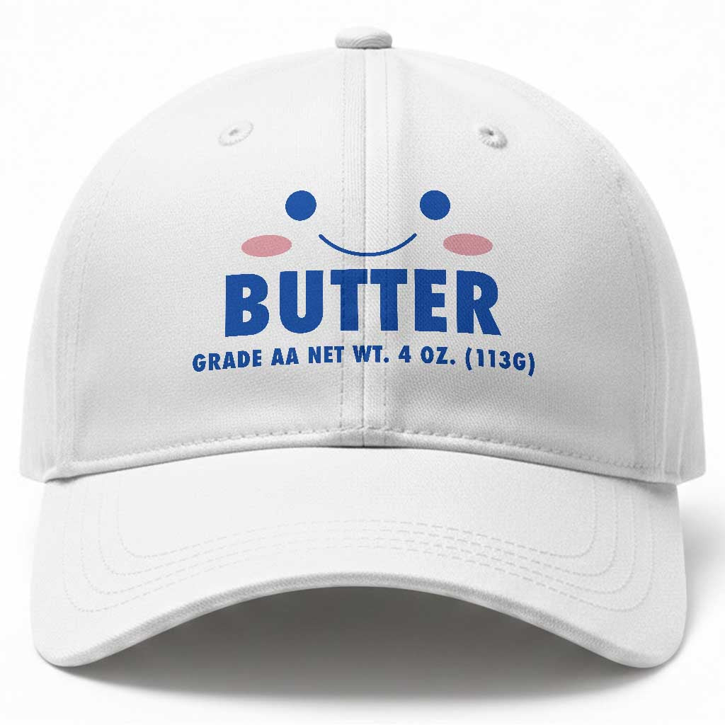 Kawaii Butter Stick Grade AA Cute Halloween Costume Baseball Cap Funny Baking Lovers Foodie Humor