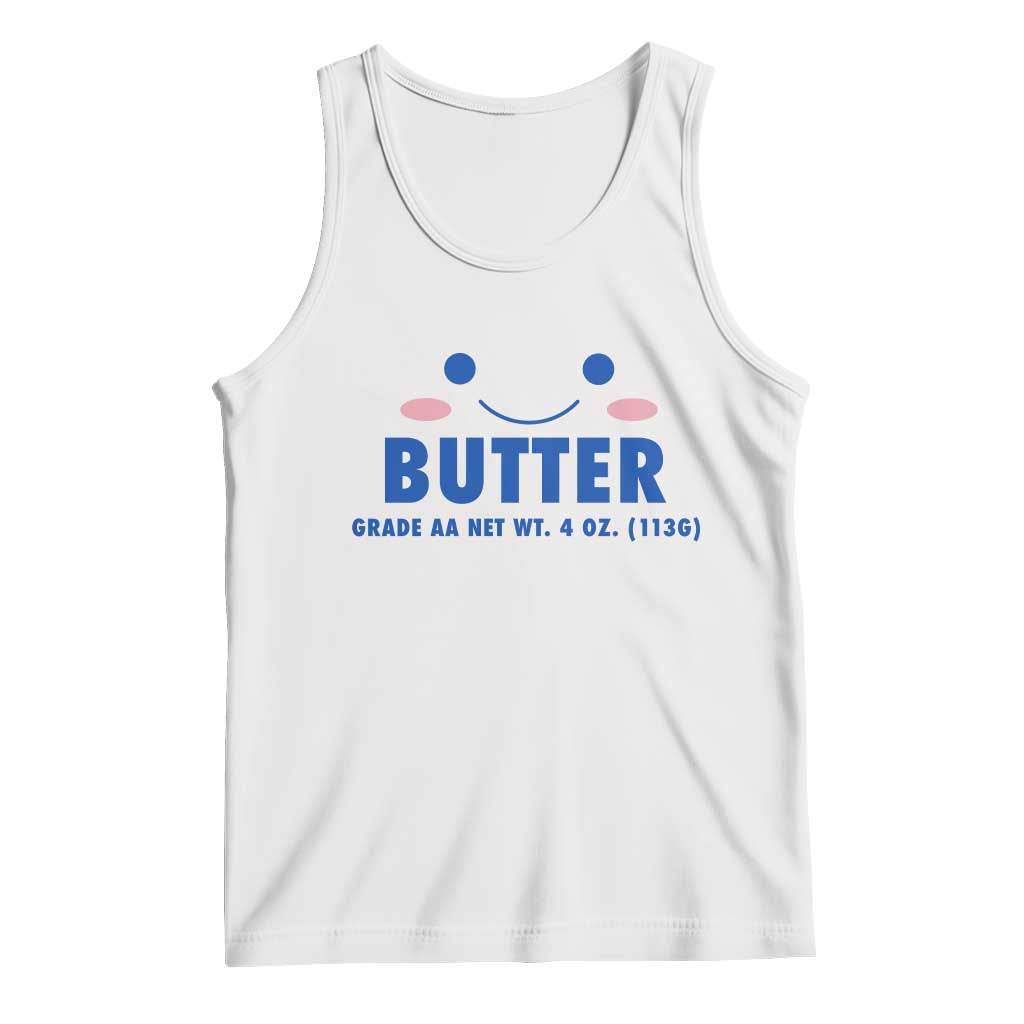 Kawaii Butter Stick Grade AA Cute Halloween Costume Tank Top Funny Baking Lovers Foodie Humor