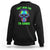 Skull Gamer Sweatshirt Can't Hear You I'm Gaming Funny Video Game Lover Player TS02 Black Printyourwear