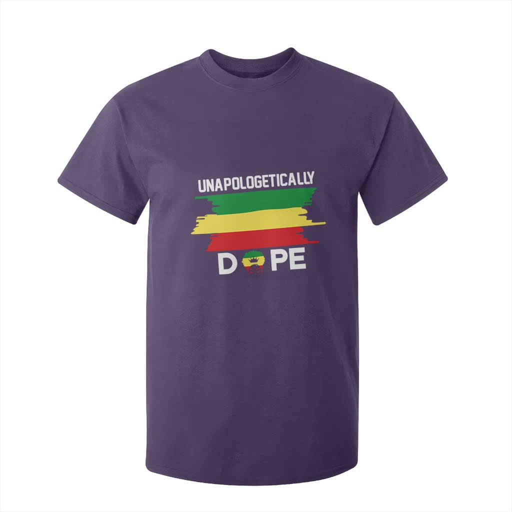 Black History Month T Shirt For Kid Unapologetically Dope Melanin Afro Black Pride TS02 Purple Print Your Wear